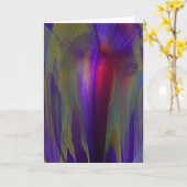 挨拶状… カード (黄色い花)