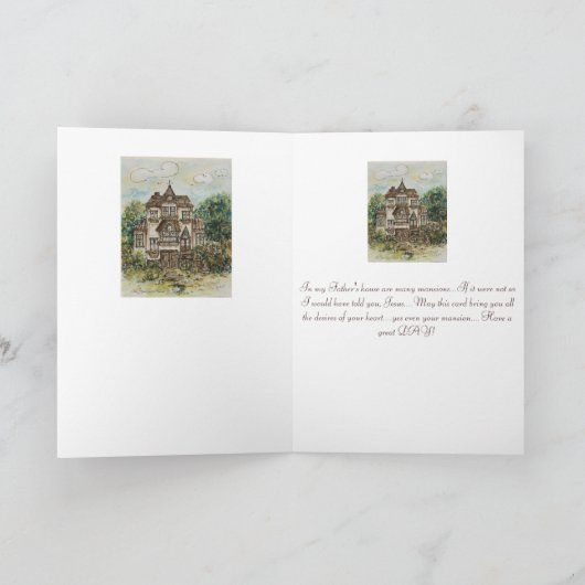 挨拶状 カード (内部)