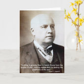 挨拶状 カード (黄色い花)