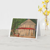 挨拶状 カード (黄色い花)