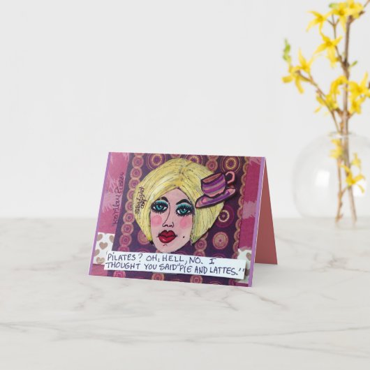 挨拶状 カード (黄色い花)