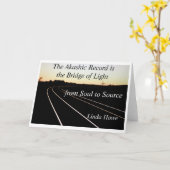 挨拶状 カード (黄色い花)