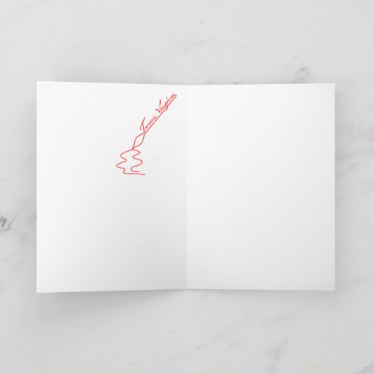 挨拶状 カード (内部)