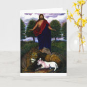 挨拶状 カード (黄色い花)