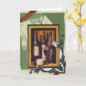 挨拶状 カード (黄色い花)