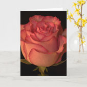 挨拶状 カード (黄色い花)