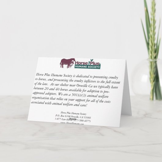 挨拶状 カード (裏面)