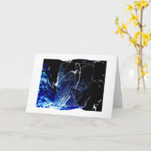 挨拶状 カード (黄色い花)