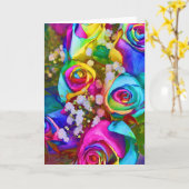 挨拶状 カード (黄色い花)