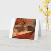 挨拶状 カード (黄色い花)