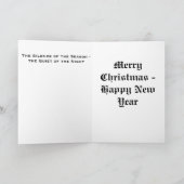 挨拶状-クリスマス シーズンカード (内部)