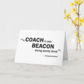 挨拶状- 「コーチですあなたの標識は… 「は カード (黄色い花)