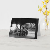 挨拶状: タスカニー カード (黄色い花)