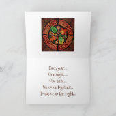 挨拶状: ハロウィン カード (内部)