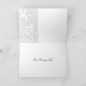 挨拶状-ペガソスのユニコーンのハート カード (内部)