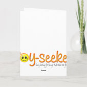 挨拶状-リス カード (裏面)