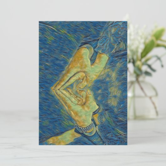 挨拶状 招待状 (スタンド正面)