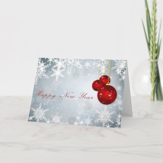 挨拶状 – 新年おめでとう シーズンカード (正面)