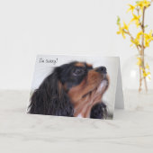 挨拶状-私は残念です カード (黄色い花)