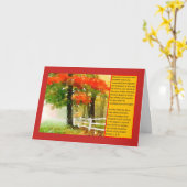 挨拶状-賛美歌の1:1 - 3 - Blessed人です カード (黄色い花)