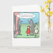 挨拶状: 赤か白 カード (黄色い花)