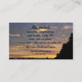 挨拶状 + (2) 名刺 (裏面)