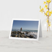 挨拶状| Gormleyの「土地」の姿、Kimmeridge カード (黄色い花)