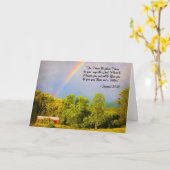 挨拶状- Jerの29:11: 私はのために計画を知っています カード (黄色い花)