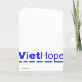 挨拶状"Kズオン著海のヨット" カード (裏面)