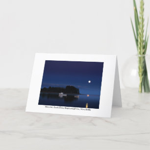 挨拶状- Moonrise、調理師の入江 カード
