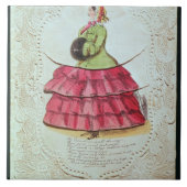 挨拶状(w/c紙で) タイル (正面)