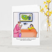 挨拶間抜け文 カード (黄色い花)