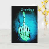 挨拶 カード (黄色い花)