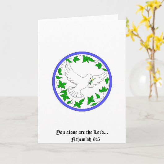 挨拶 カード (黄色い花)