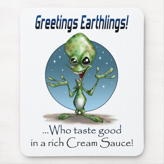 挨拶! マウスパッド (正面)