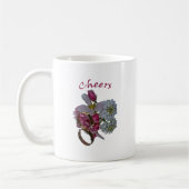 挨拶 – 応援 コーヒーマグカップ (左)