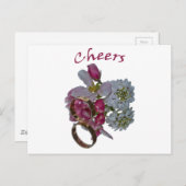 挨拶 – 応援 ポストカード (正面/裏面)