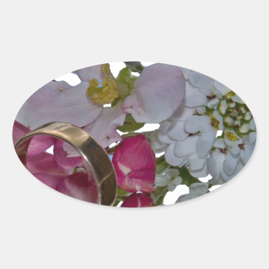 挨拶 – 応援 楕円形シール (正面)