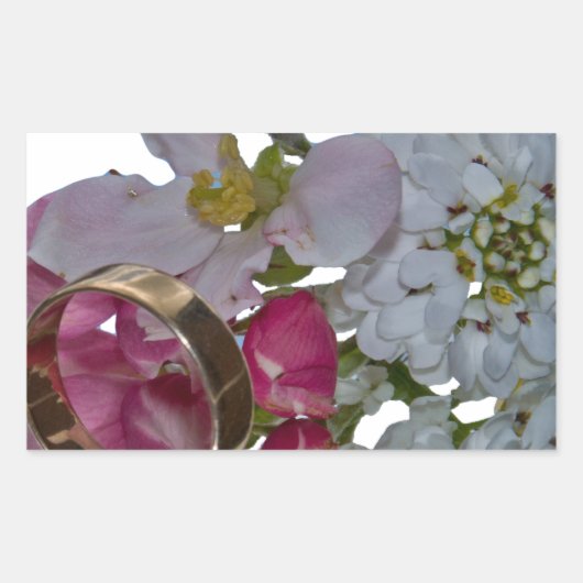 挨拶 – 応援 長方形シール (正面)