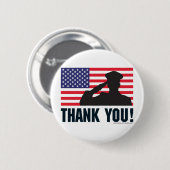 挨拶 缶バッジ (正面&裏面)