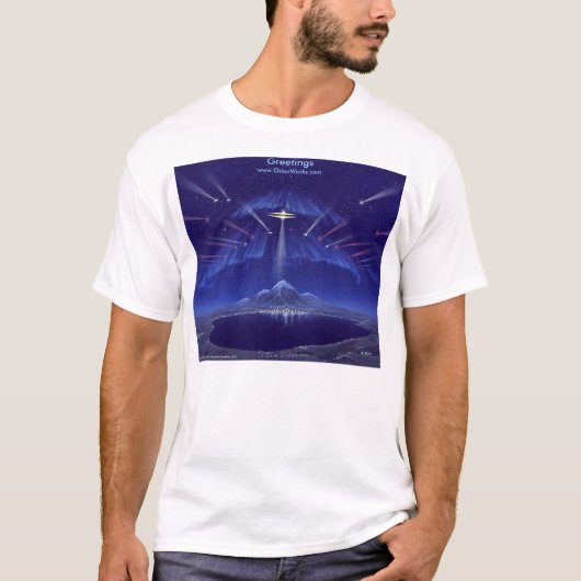 挨拶 Tシャツ (正面)