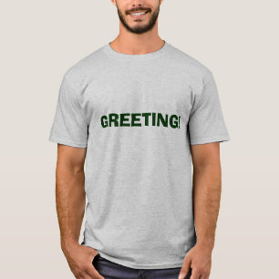 挨拶! Tシャツ