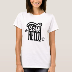 挨拶 Tシャツ