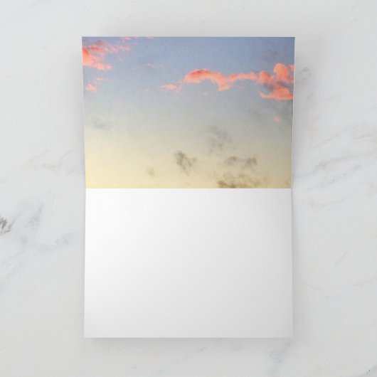 挨拶CARD-YOUはあなたの家族あなたを選ぶことができません カード (内部)