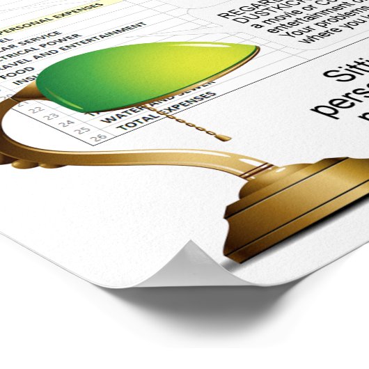 挫折 ポスター (角)