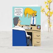 振おもしろいり落とす勇気付けられる カード (黄色い花)