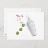 振って上へ ポストカード (正面/裏面)