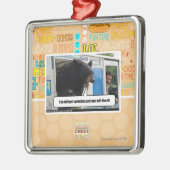 振りかけます メタルオーナメント (左)