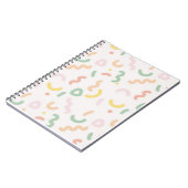 振りかけるおもしろいスパイラルノートブック ノートブック (左側)