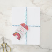 振りかけるドーナツパーソナライズされたギフトラベル ギフトタグ (より糸付き)